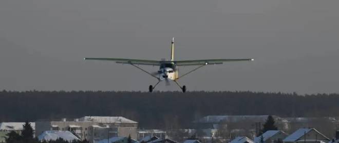 Легкомоторный самолет «Байкал» совершил первый полет с российской силовой установкой