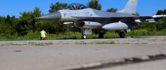 Украина потеряла еще один истребитель F-16