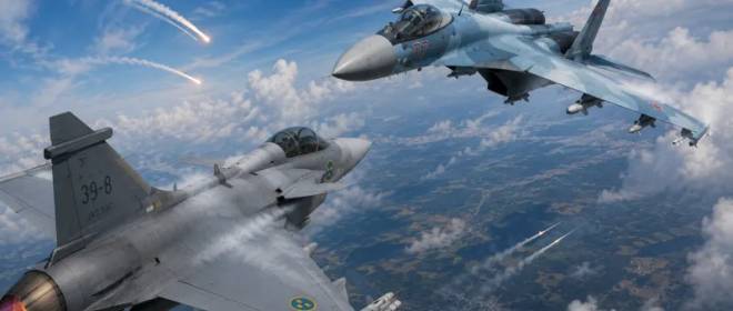 Су-35 против «Грипена»: собьём шведа над Полтавой?