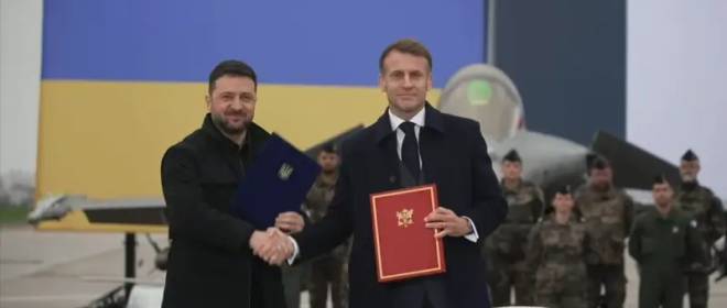 Оплатит Россия: Зеленский выпросил у Макрона 100 истребителей Rafale