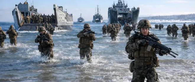 НАТО готовится к крупной десантной операции в Балтийском море