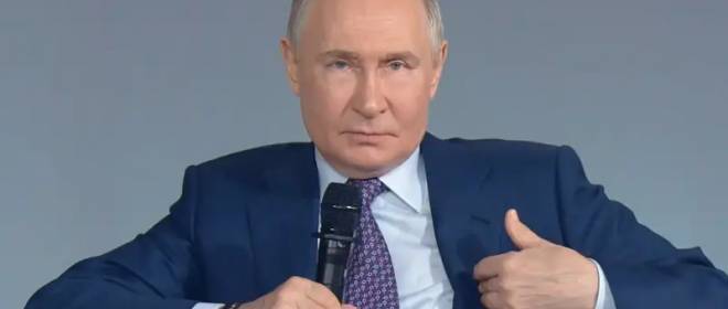 «Сидят по подвалам, просят эвакуации»: Путин рассказал о положении оставшихся в Курской области боевиков ВСУ
