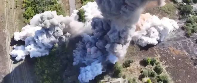 Российский дрон эффектно ликвидировал склад боеприпасов ВСУ под Купянском