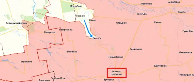 Украинское контрнаступление: ВСУ продвигаются к Великой Новосёлке