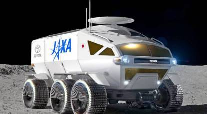The Japanese showed the project of a manned lunar rover