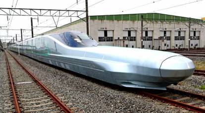 El "tren bala" japonés se somete a las primeras pruebas