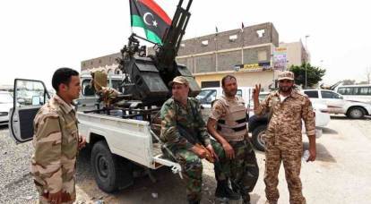利比亚军人占领的黎波里几个地区