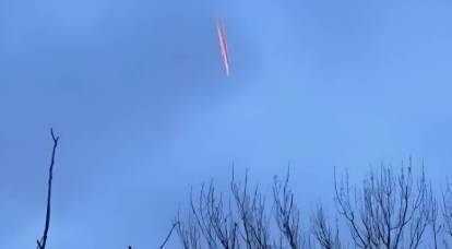 На Украине впервые засняли прилет гиперзвуковой ракеты «Кинжал»
