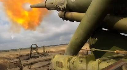 Rus ordusunun karşı batarya savaşı için hangi uzun menzilli kundağı motorlu silahlara sahip?