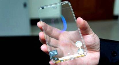Sony lagi nggarap smartphone transparan
