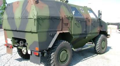 Berlim interrompeu o fornecimento de veículos blindados MRAP para Kiev
