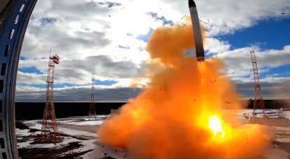 Media: Russia conducted the second flight test of the Sarmat missile