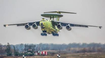 What is noteworthy about the Russian secret AWACS A-100 Premier aircraft