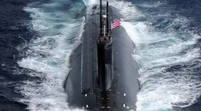 First images of an American nuclear submarine after colliding with an unknown object in the South China Sea
