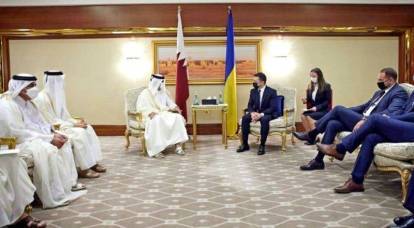 Zelenski liderliğindeki heyet, Katar'da Arapların görgü kurallarını büyük ölçüde ihlal etti