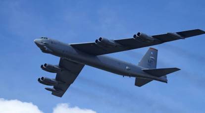 Strategische Bomber der US Air Force führten einen simulierten Streik gegen Russland durch