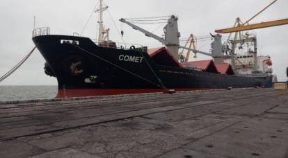 What “Russian” cargo was detained by Kiev in response to Moscow’s sanctions?