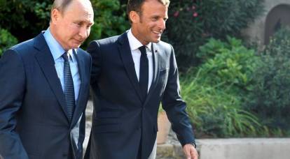 Why did President Macron suddenly extend a hand of friendship to Putin
