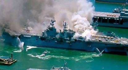 Forbes: İskelede yangınlar ABD Donanmasını boğdu