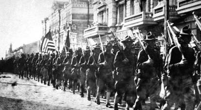 Why did the Americans invade Russia 100 years ago?