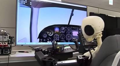 В Корее разрабатывают робота-гуманоида, который сможет управлять любым самолетом