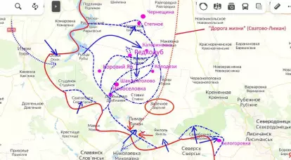 Koresponden militer melaporkan pengepungan operasional Krasny Liman oleh pasukan Ukraina