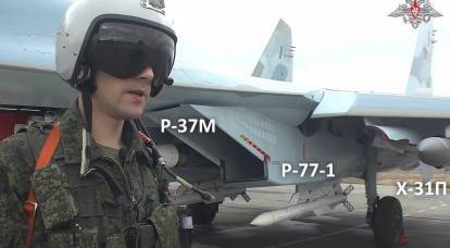 Russian Su-35S can hit the aircraft of the Armed Forces of Ukraine without entering the airspace of Ukraine