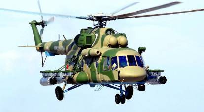 O mau destino persegue o exército russo: o Mi-8 caiu