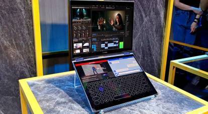 Dos pantallas y sin teclado: ASUS presentó el portátil del futuro