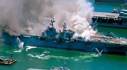 Forbes: İskelede yangınlar ABD Donanmasını boğdu