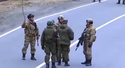 Las fuerzas de paz rusas no dejaron pasar a los militares azerbaiyanos