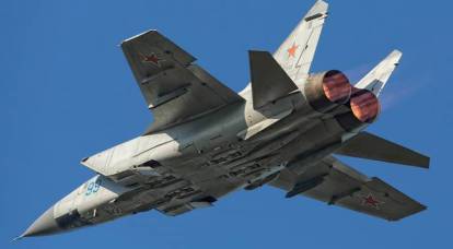 Российский высотный перехватчик МиГ-31БМ впервые сбил воздушную цель над Украиной