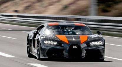 Bugatti Chiron acelera a incríveis 490 km / h