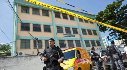 Расстрел в бразильской школе: погибли дети