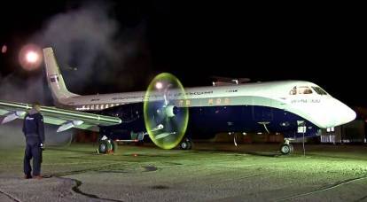 有望なロシアの航空会社Il-114-300が初飛行の準備をしています
