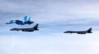 Amerika Birleşik Devletleri'nde B-1B Lancer'ın durdurulmasında: Dost Su-27'lerin yerini düşmanca aldı
