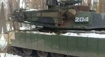 Amerykański „Abrams” Sił Zbrojnych Ukrainy został wyposażony w ochronę dynamiczną ARAT-1