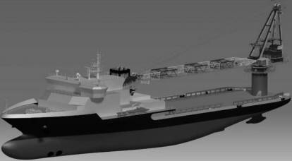ロシアの設計局は、海軍向けの新しい物流補給船を開発しています
