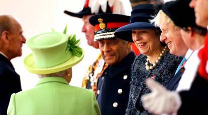 „Toxic Lady” a încadrat coroana britanică