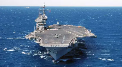 Strike practice: the Chinese built mock-ups of American aircraft carriers and destroyers