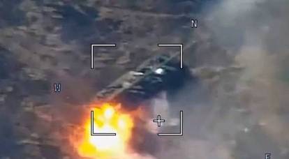 From the drone showed the impact of the Russian MLRS on the most dangerous Ukrainian self-propelled guns