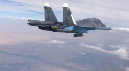 Ein effektiver Schlag der russischen Luft- und Raumfahrtkräfte in Syrien traf das Video