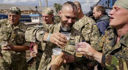 Nuova "impresa" delle forze armate ucraine: un soldato è stato ucciso per essersi rifiutato di correre per la vodka