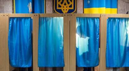 Undantagstillstånd i presidentvalet i Ukraina: en molotovcocktail kastades in i båsen