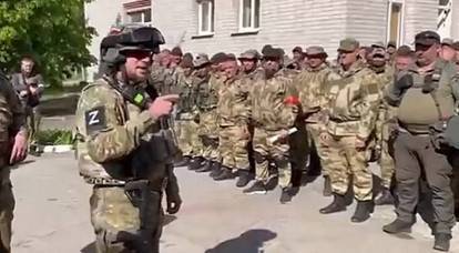 The words of the Chechen commander from the front line in the Donbass about Jesus and Allah impressed the Russians