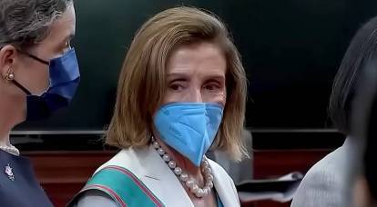 The brave old woman Nancy "wiped her nose" to mighty China?
