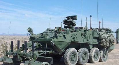 Estados Unidos suministrará a Ucrania vehículos blindados de transporte de personal Stryker con rodillos para minas para romper las defensas rusas.