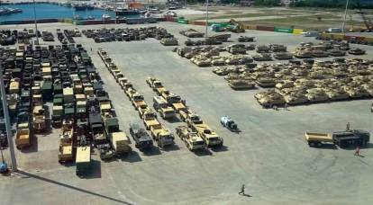 Mass transfer of US troops through Greece to Eastern Europe