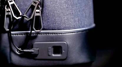 Представлен защищенный рюкзак со сканером отпечатков пальцев