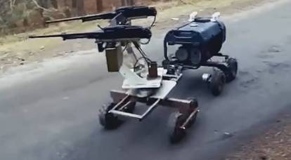 无人进化：乌克兰使用机器人战车的消息